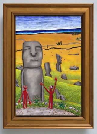 Gods and Men
29.5" x 21.5"
SOLD Gods and Men
29.5" x 21.5"
SOLD